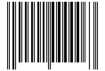 Number 1000006 Barcode