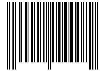 Number 1000007 Barcode