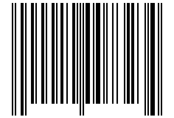 Number 10007323 Barcode
