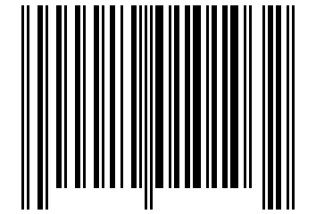 Number 10010103 Barcode