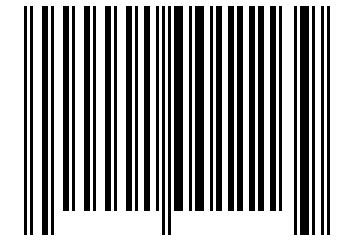Number 1001113 Barcode