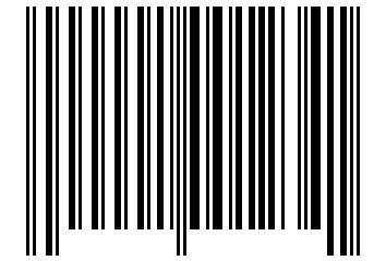 Number 1001234 Barcode