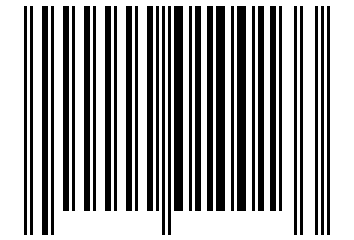 Number 10013 Barcode