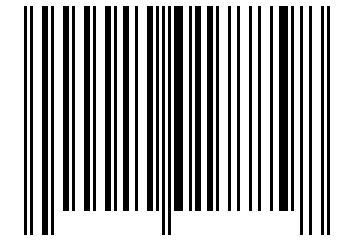 Number 10017779 Barcode