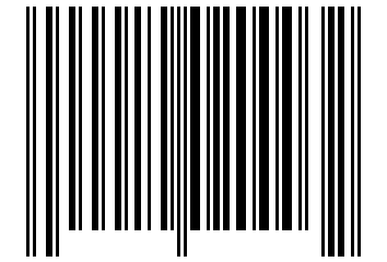 Number 10020003 Barcode