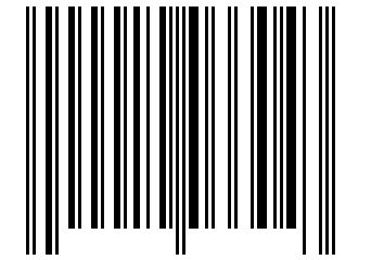 Number 10033043 Barcode