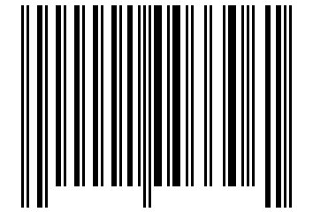 Number 1003306 Barcode