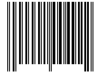 Number 1004922 Barcode