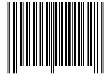 Number 10162 Barcode