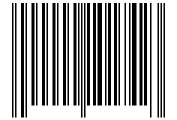 Number 101742 Barcode