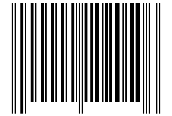Number 102050 Barcode