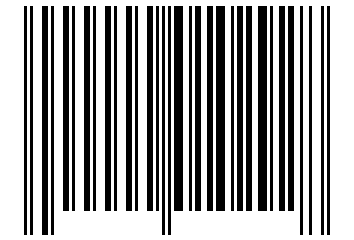 Number 10292 Barcode