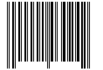 Number 1030242 Barcode