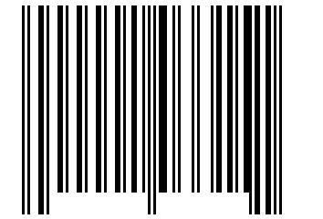 Number 1033151 Barcode