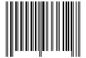 Number 1033611 Barcode
