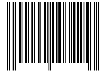 Number 103425 Barcode