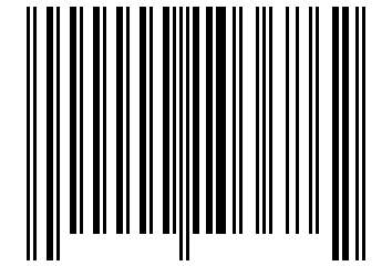 Number 103686 Barcode