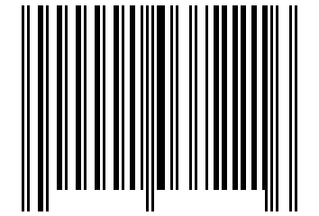 Number 1037221 Barcode