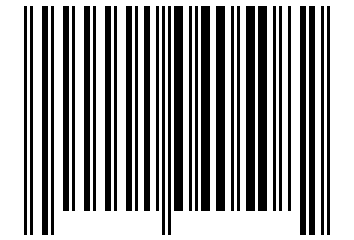 Number 1040508 Barcode
