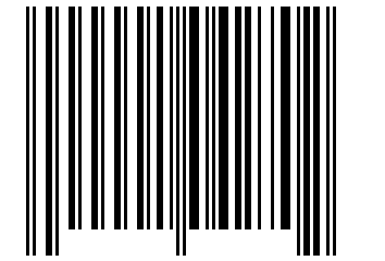 Number 1042702 Barcode