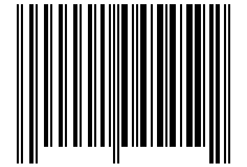 Number 1045459 Barcode