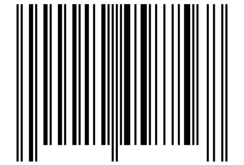 Number 10458756 Barcode