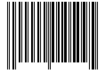 Number 10509 Barcode