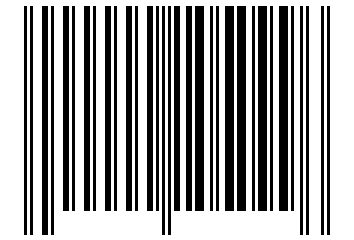 Number 105099 Barcode