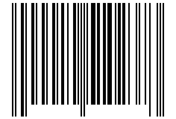 Number 10510237 Barcode