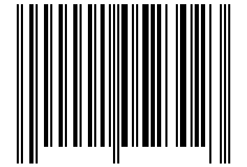 Number 1052302 Barcode