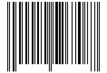 Number 10526708 Barcode