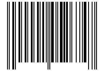 Number 1052674 Barcode