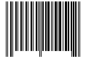 Number 105451 Barcode