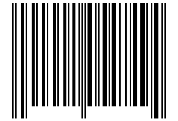 Number 1054749 Barcode