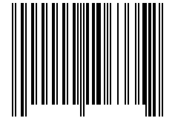 Number 106335 Barcode