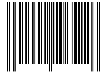 Number 106522 Barcode