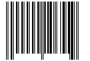 Number 106559 Barcode