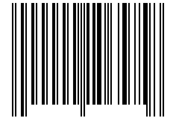 Number 106575 Barcode