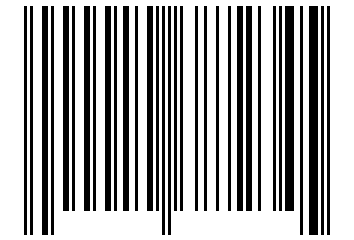 Number 10687234 Barcode
