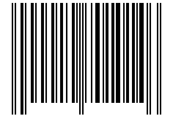 Number 10701014 Barcode