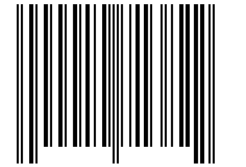 Number 10713822 Barcode