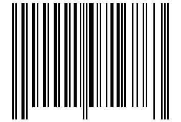Number 1071686 Barcode