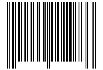 Number 1073 Barcode