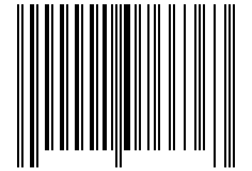 Number 1076636 Barcode