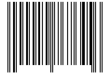Number 10767645 Barcode