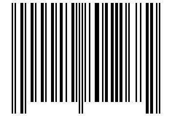 Number 10801268 Barcode
