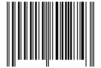 Number 10801274 Barcode