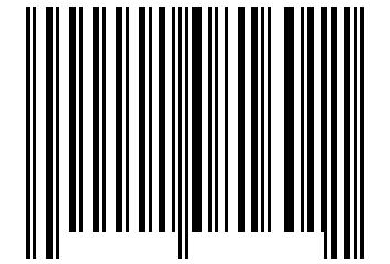 Number 1081601 Barcode