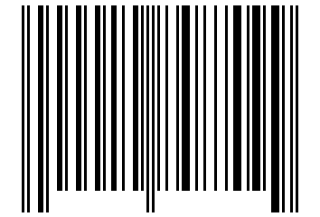 Number 10848709 Barcode