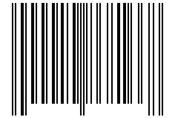 Number 10868166 Barcode